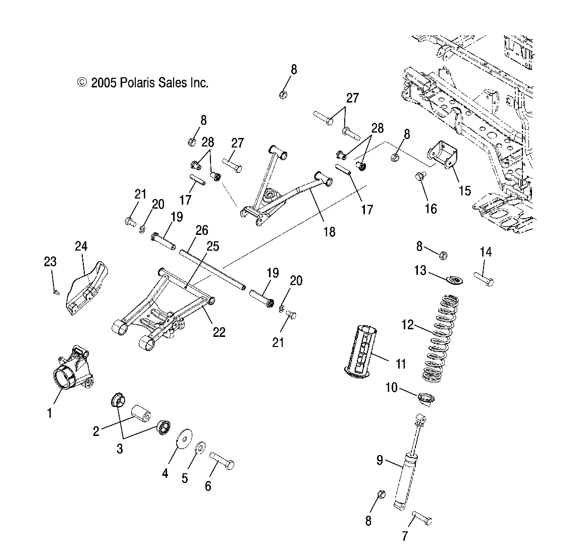 SUSPENSION, REAR - A06MH46 ALL OPTIONS (4999200059920005C09)