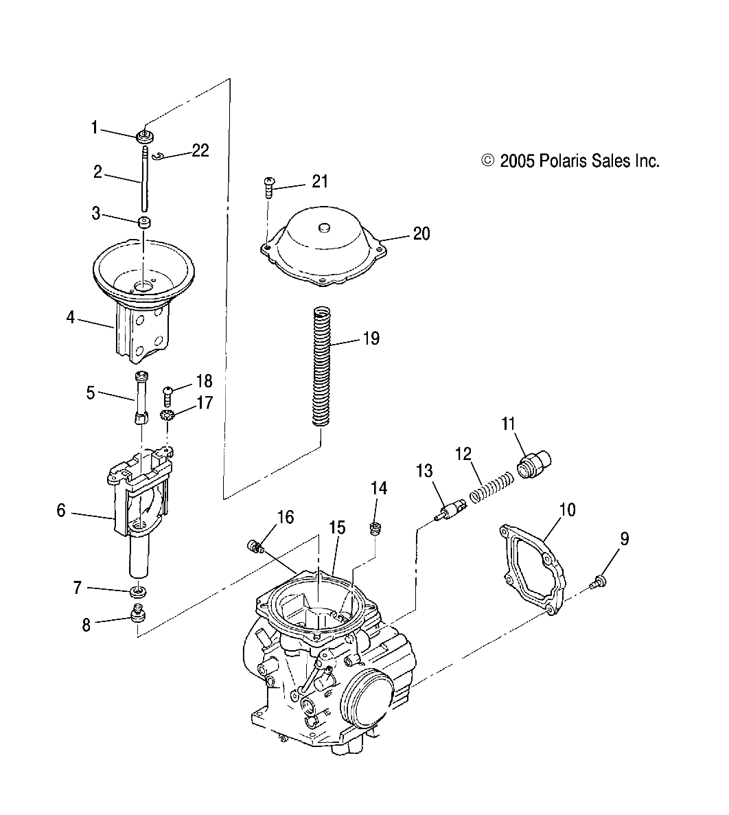 ENGINE, CARBURETOR, UPPER - A14MB46TH (4999200059920005D07)