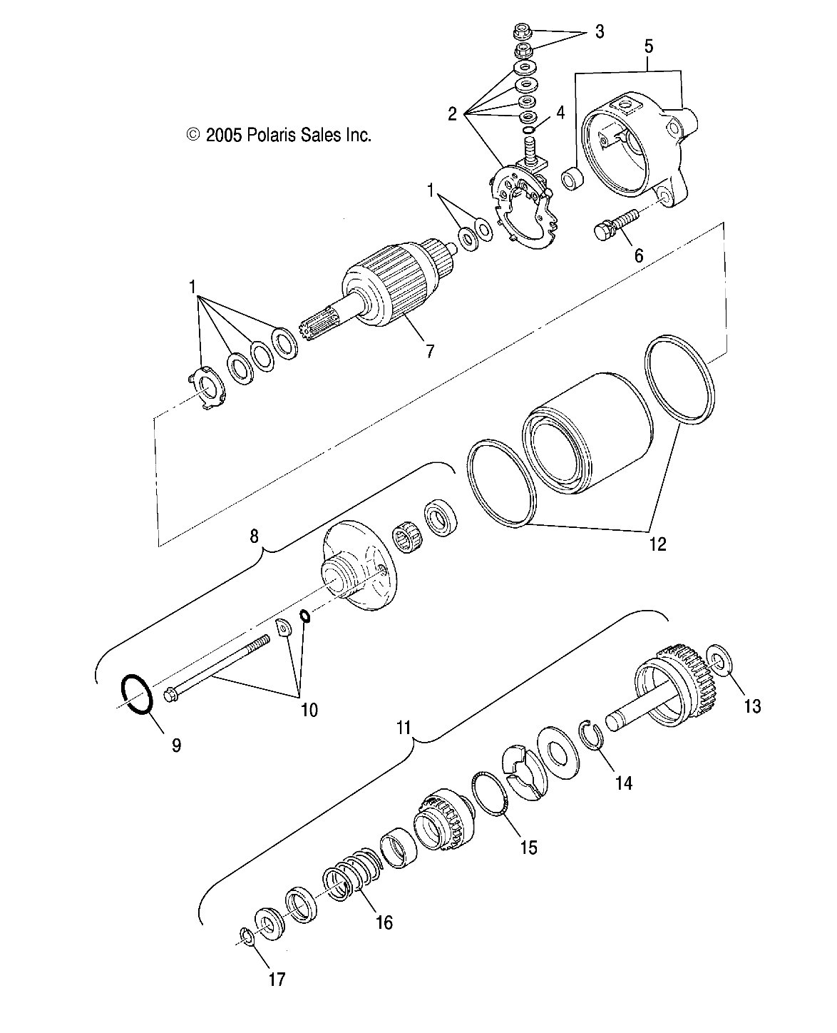 ENGINE, STARTING MOTOR - A07MH46AA/AZ (4999200059920005E01)