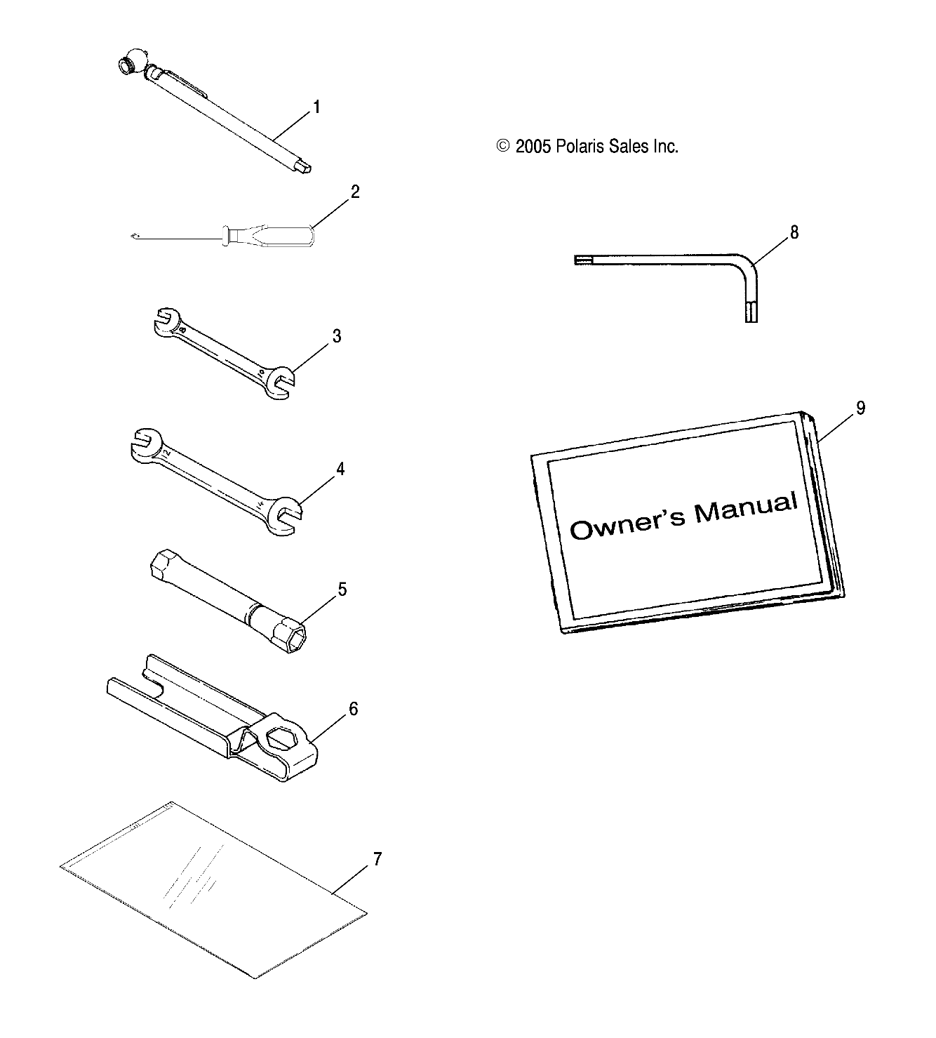 TOOL KIT - A06MH50AA/AB/AD/AF (4999200059920005E03)