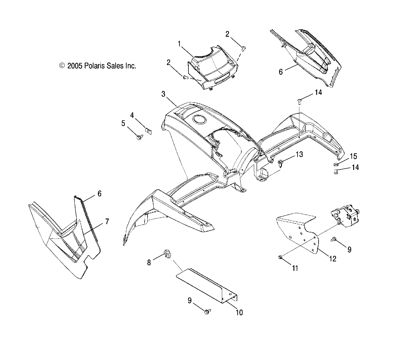 CAB, FRONT - A06MH50AA/AB/AD/AF (4999200099920009A04)