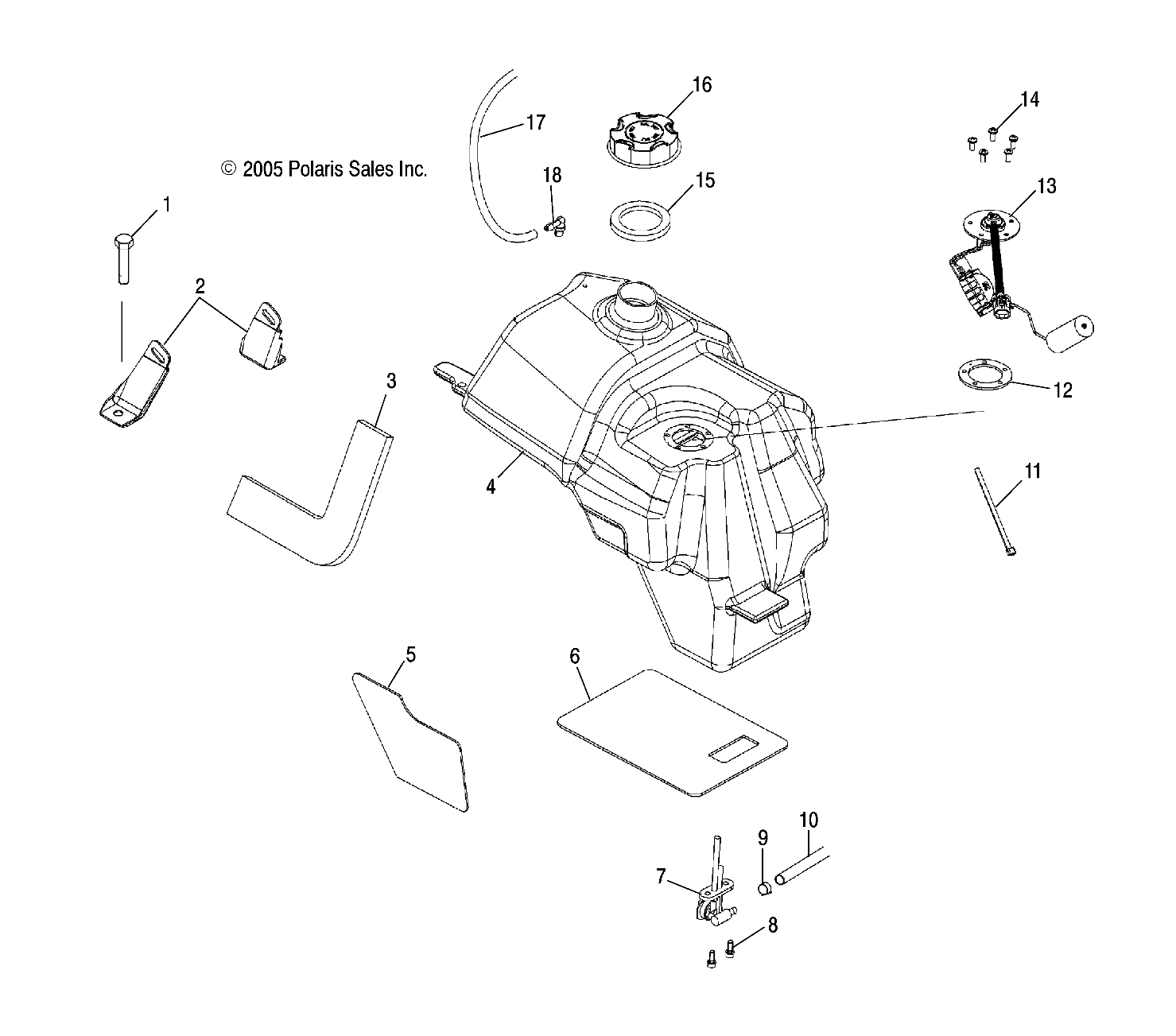 FUEL SYSTEM - A06MH46 ALL OPTIONS (4999200099920009A14)