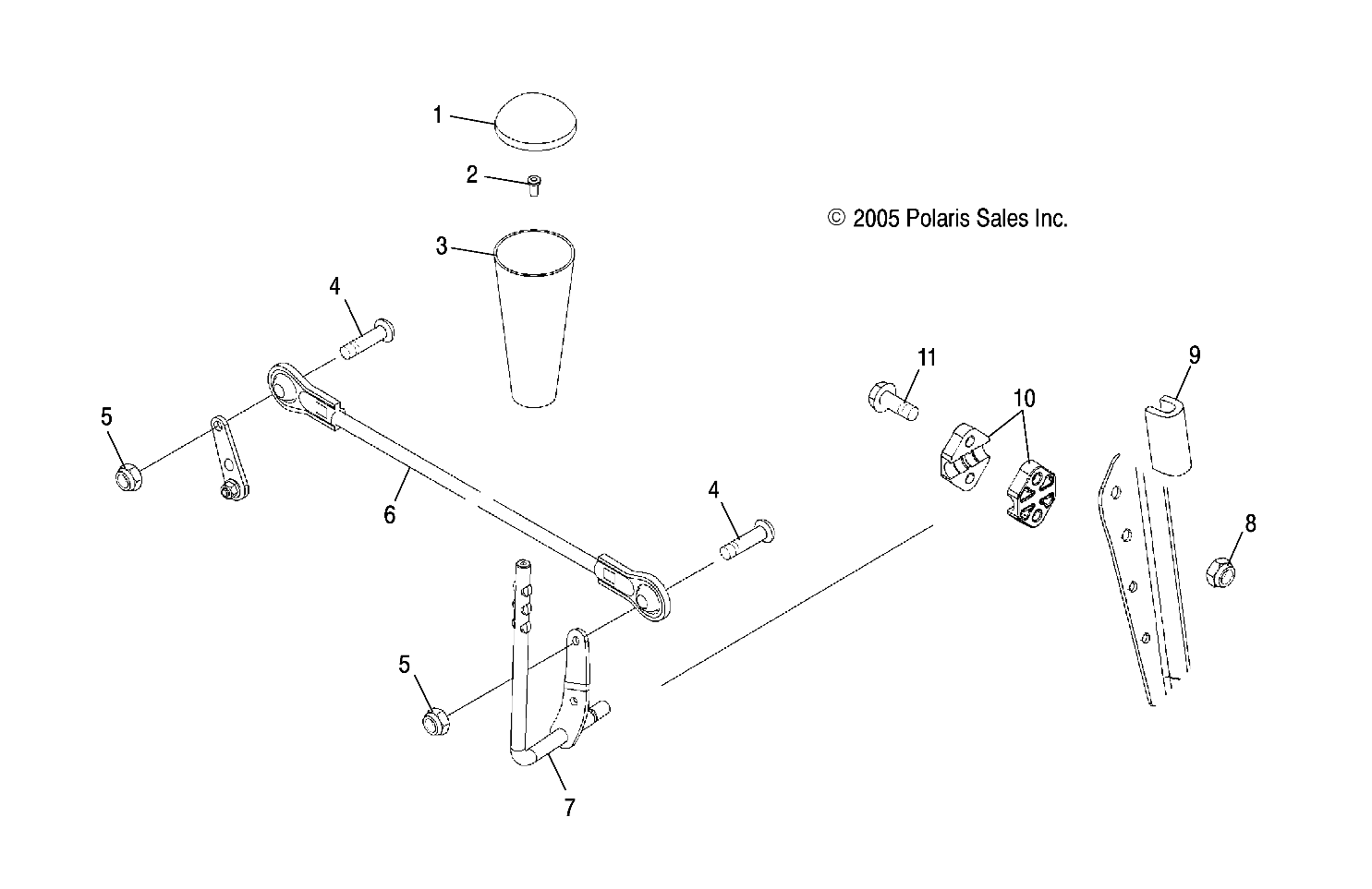 GEAR SELECTOR - A06MH50FB (4999200099920009C04)