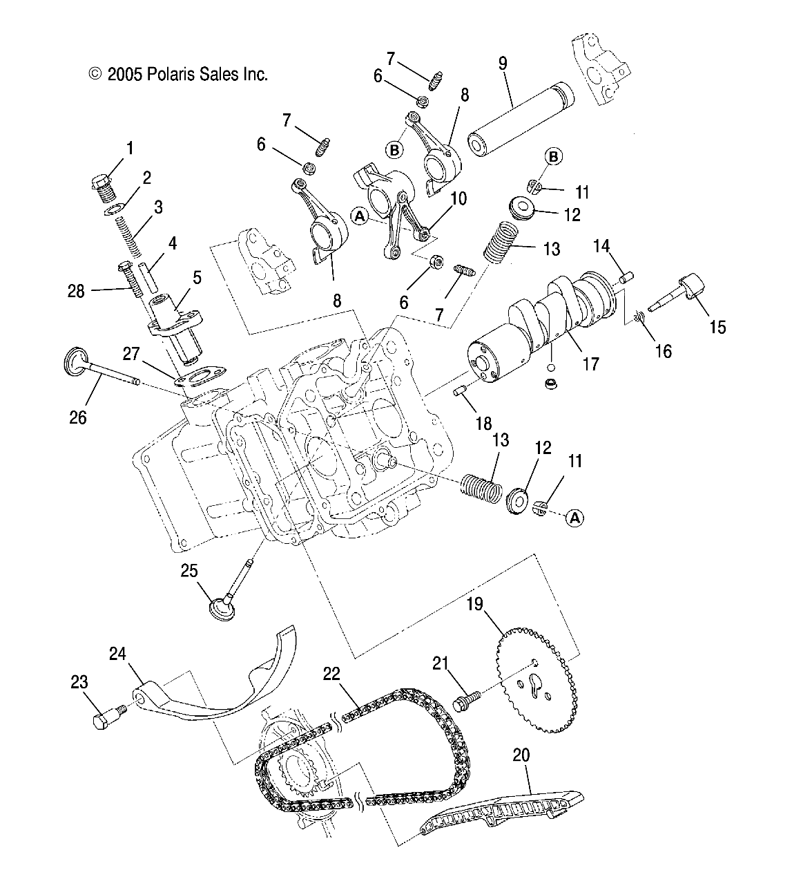 INTAKE and EXHAUST - A04CH50AO/AQ/AR/AS/AT/AV/AW/AX (4999200099920009D09)