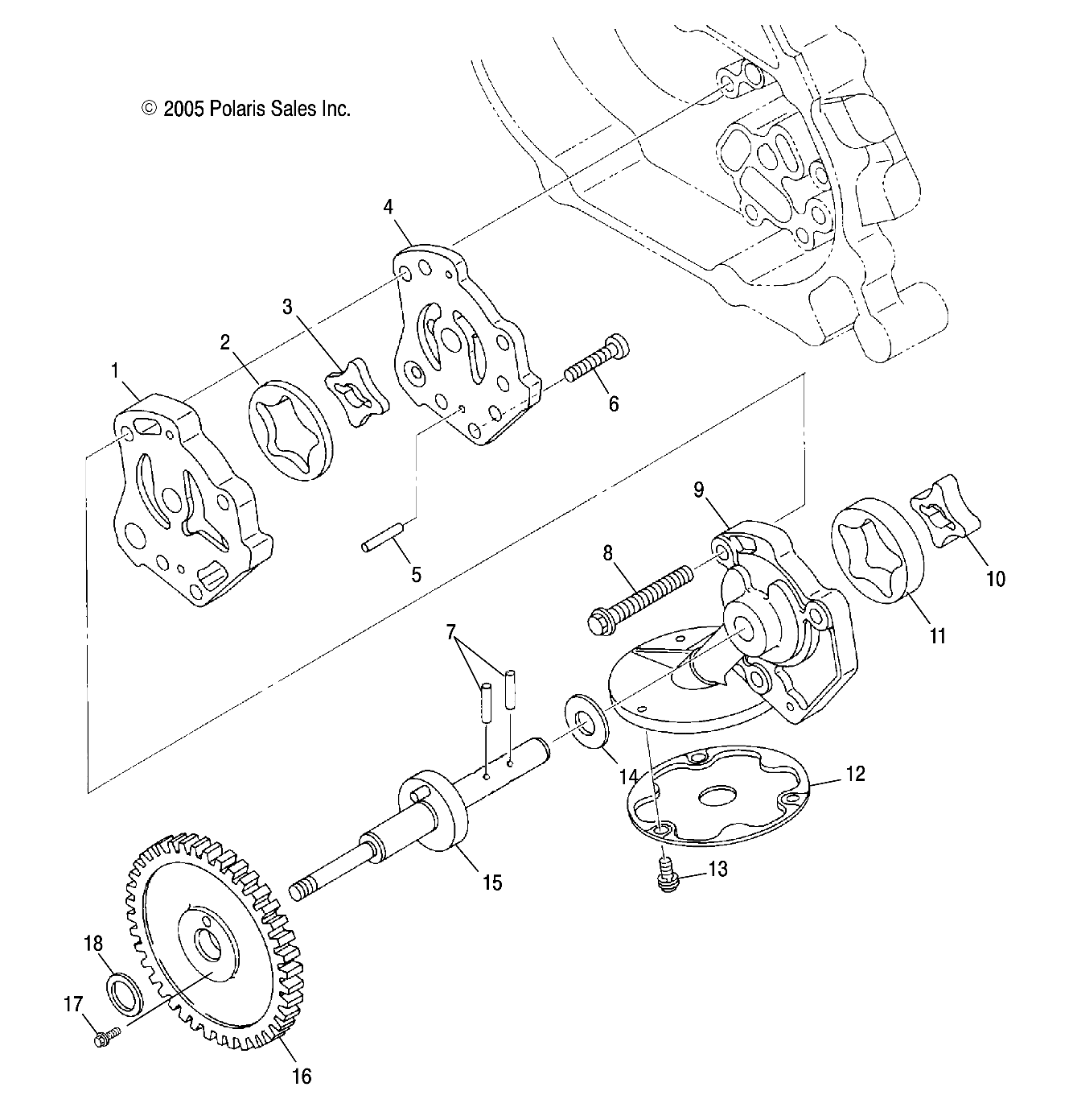 ENGINE, OIL PUMP - A08TN50AT/AX/AZ (4999200099920009D12)