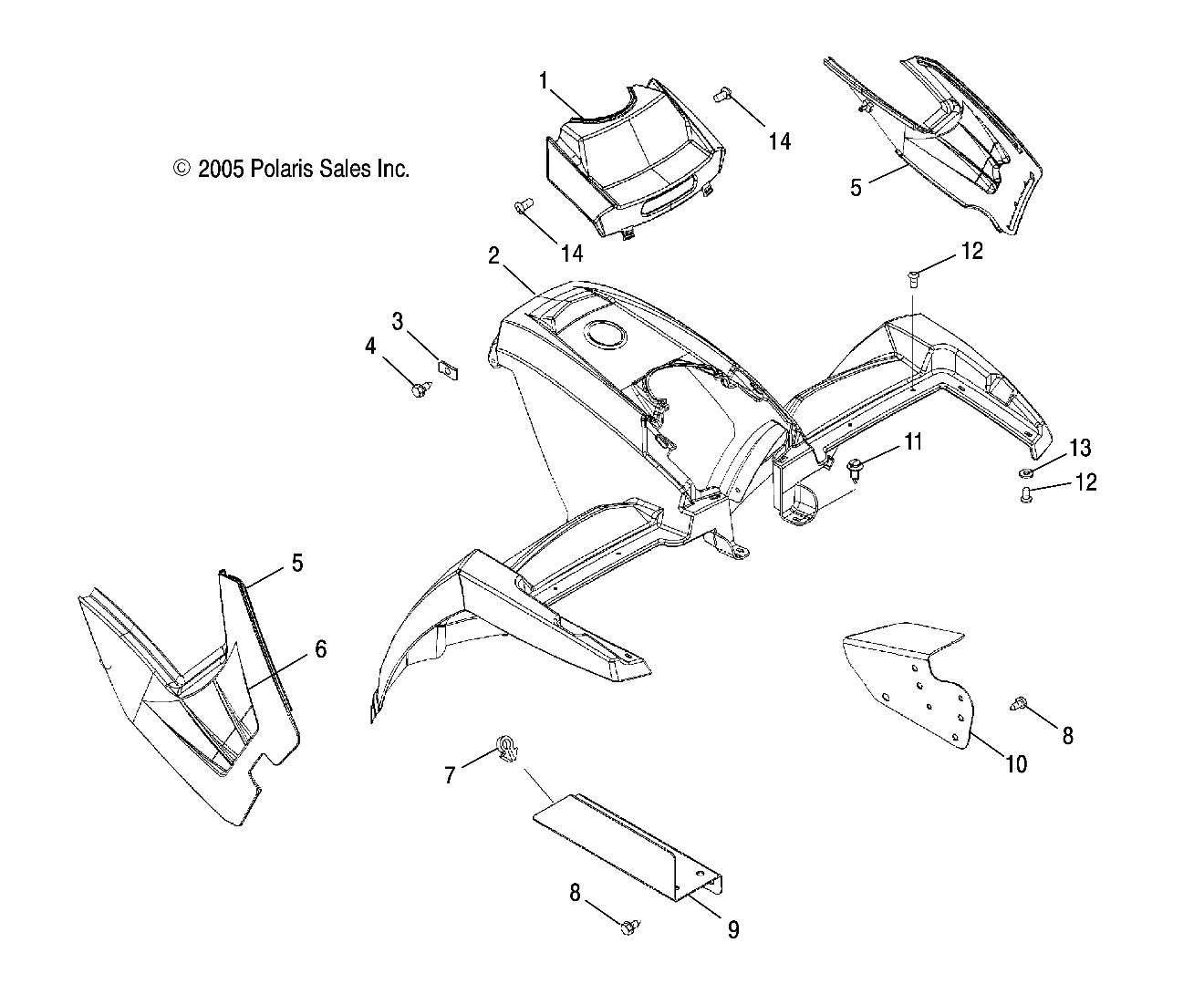 CAB, FRONT - A06MH50AQ/AX/AY/AZ/AL/AT (4999200139920013A04)