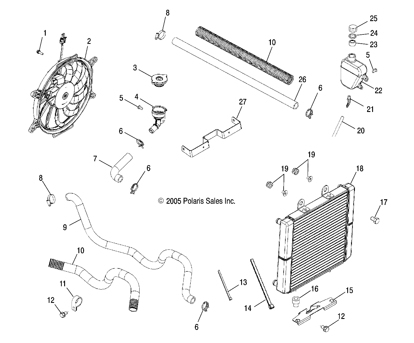 COOLING SYSTEM - A06MH50AA/AB/AD/AF (4999200139920013A10)