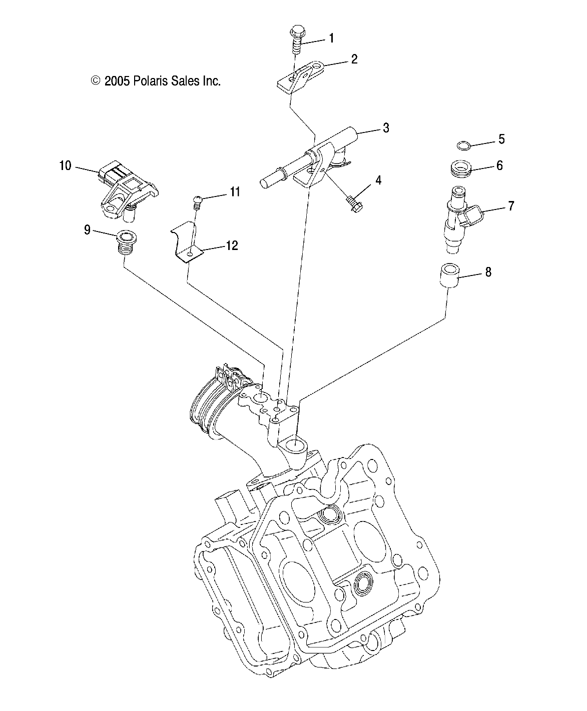 ENGINE, FUEL INJECTION - A07TH50EA (4999200139920013D08)