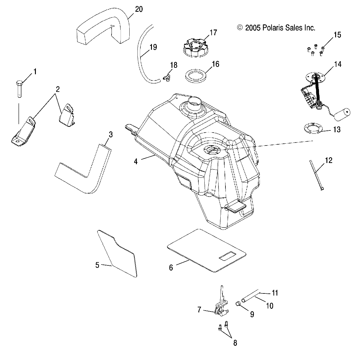 FUEL SYSTEM - A06MH68AA/AD/AF (4999200179920017B01)