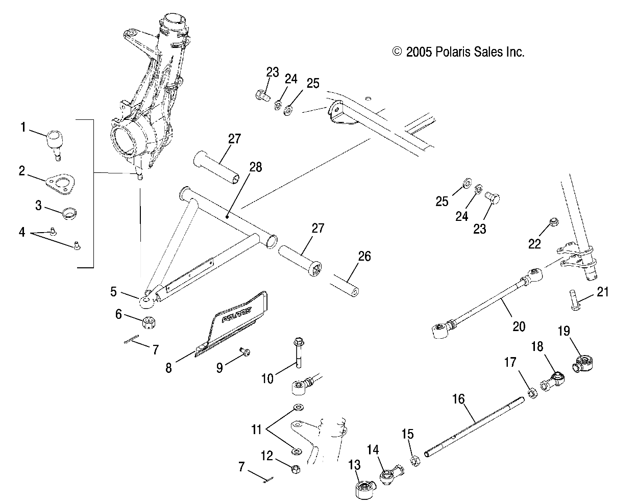 A-ARM/STRUT MOUNTING - A06MH68AA/AD/AF (4999200179920017C03)