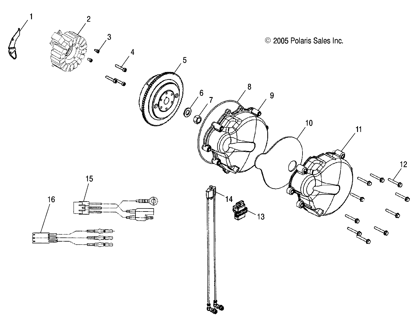 ENGINE, MAGNETO - A05MH68AK/AN (4999200179920017E01)