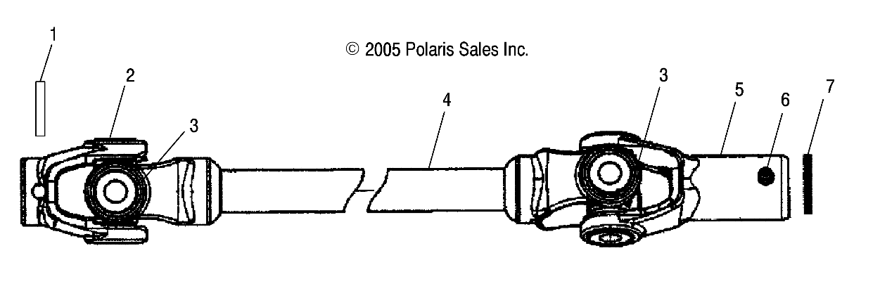 SHAFT, PROP, FRONT - A07MH68AX/AY/AZ (4999200229920022B09)