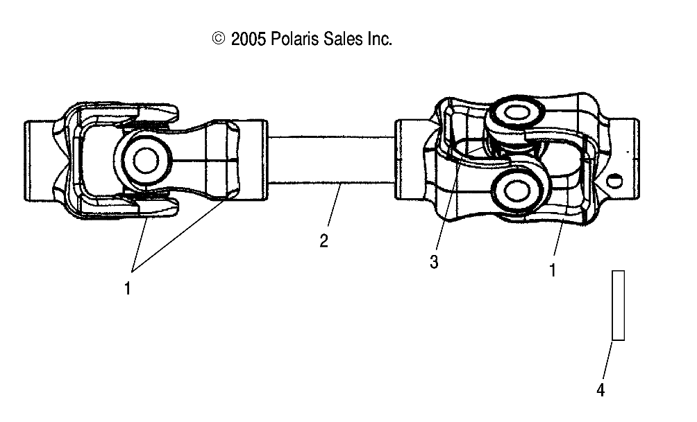 SHAFT, PROP, REAR - A07MH68AX/AY/AZ (4999200229920022B10)