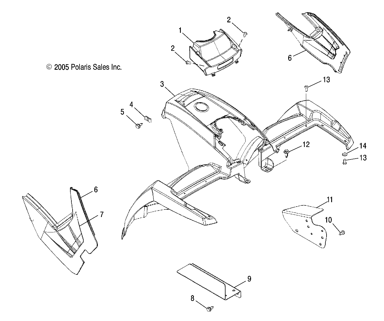 CAB, FRONT - A07MH76AL/AQ/AX/AY/AZ/A2/MN76AF/AT/AY (4999200299920029A04)