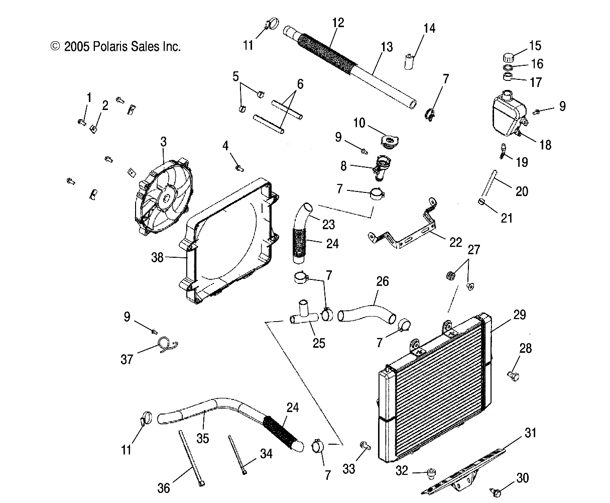 COOLING SYSTEM - A06MH76AL/AQ/AT/AX/AY/AZ (4999200299920029A11)