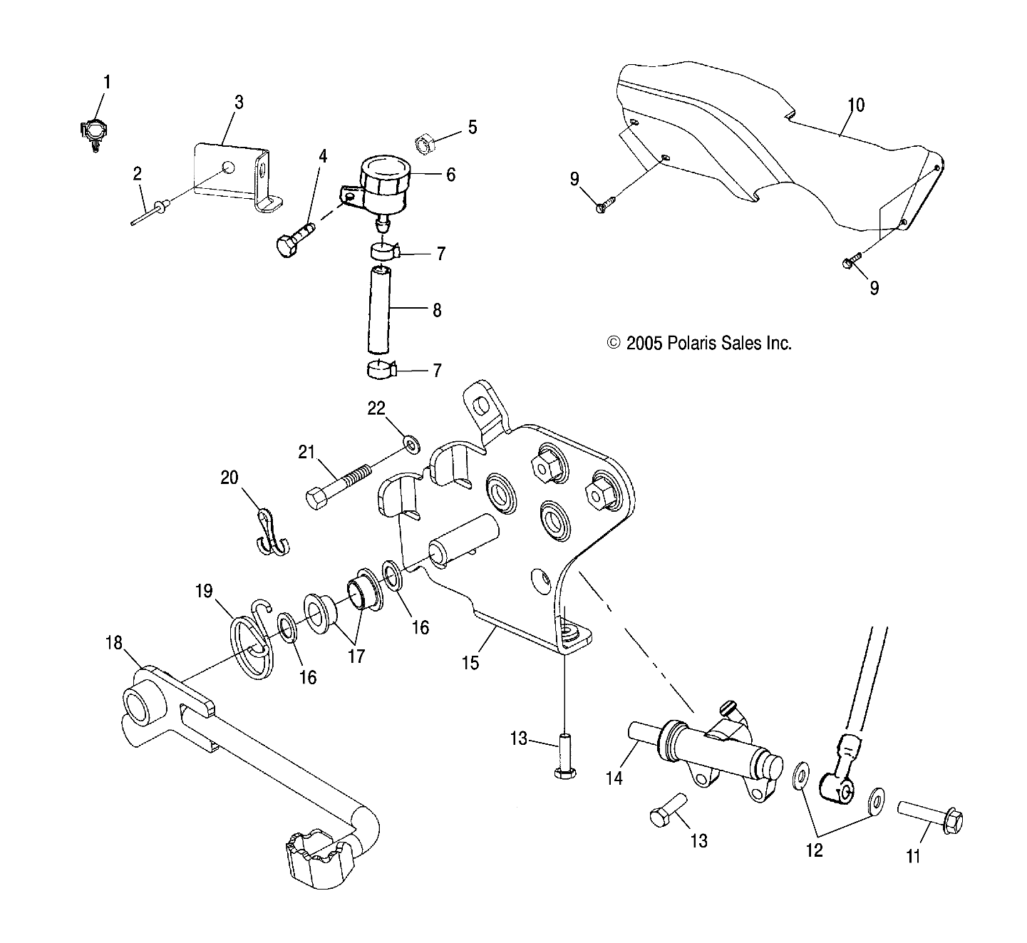 BRAKE, REAR MASTER CYLINDER - A06BA25CA (4999201499920149B06)