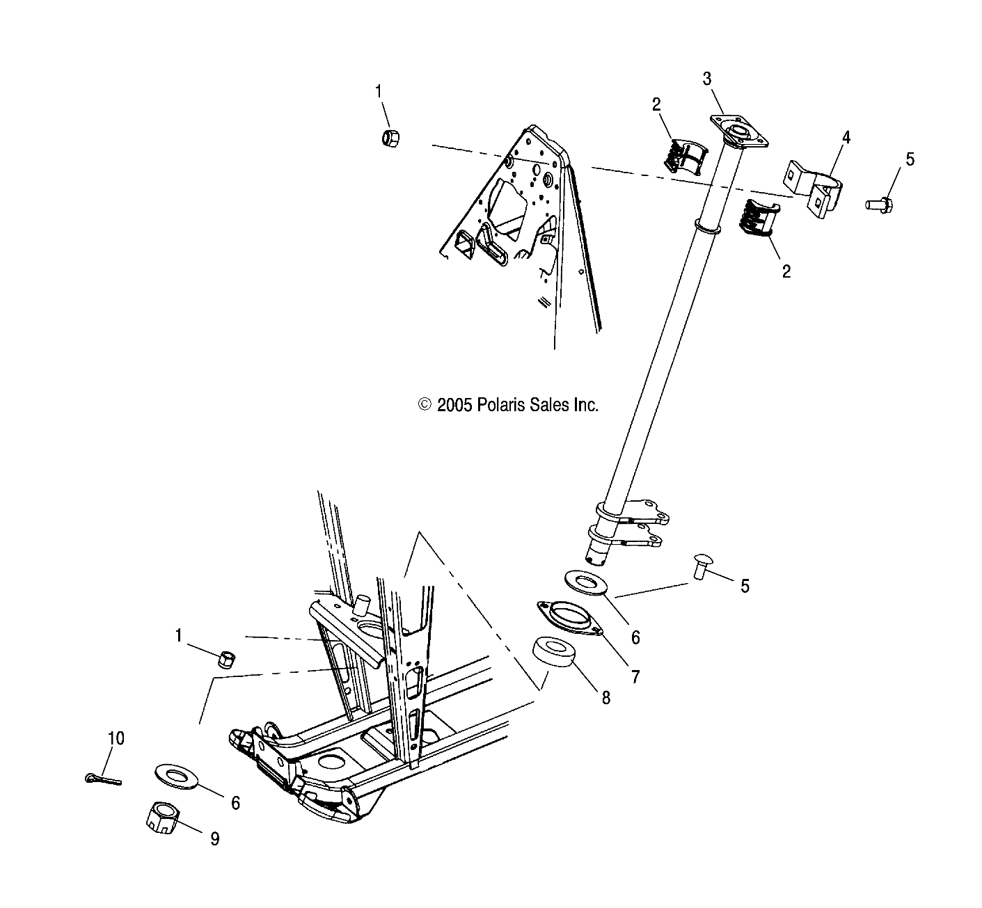 STEERING POST - A07BG50AA/FA (4999201549920154B07)