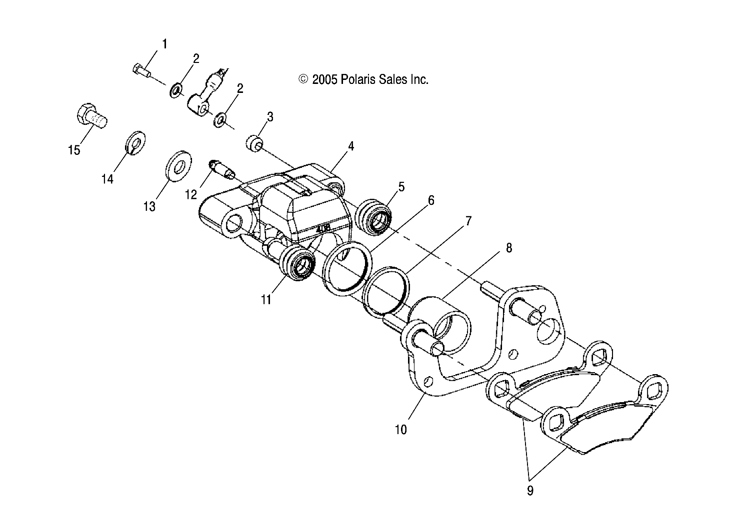 BRAKE, FRONT - A07BG50AA/FA (4999201549920154B14)