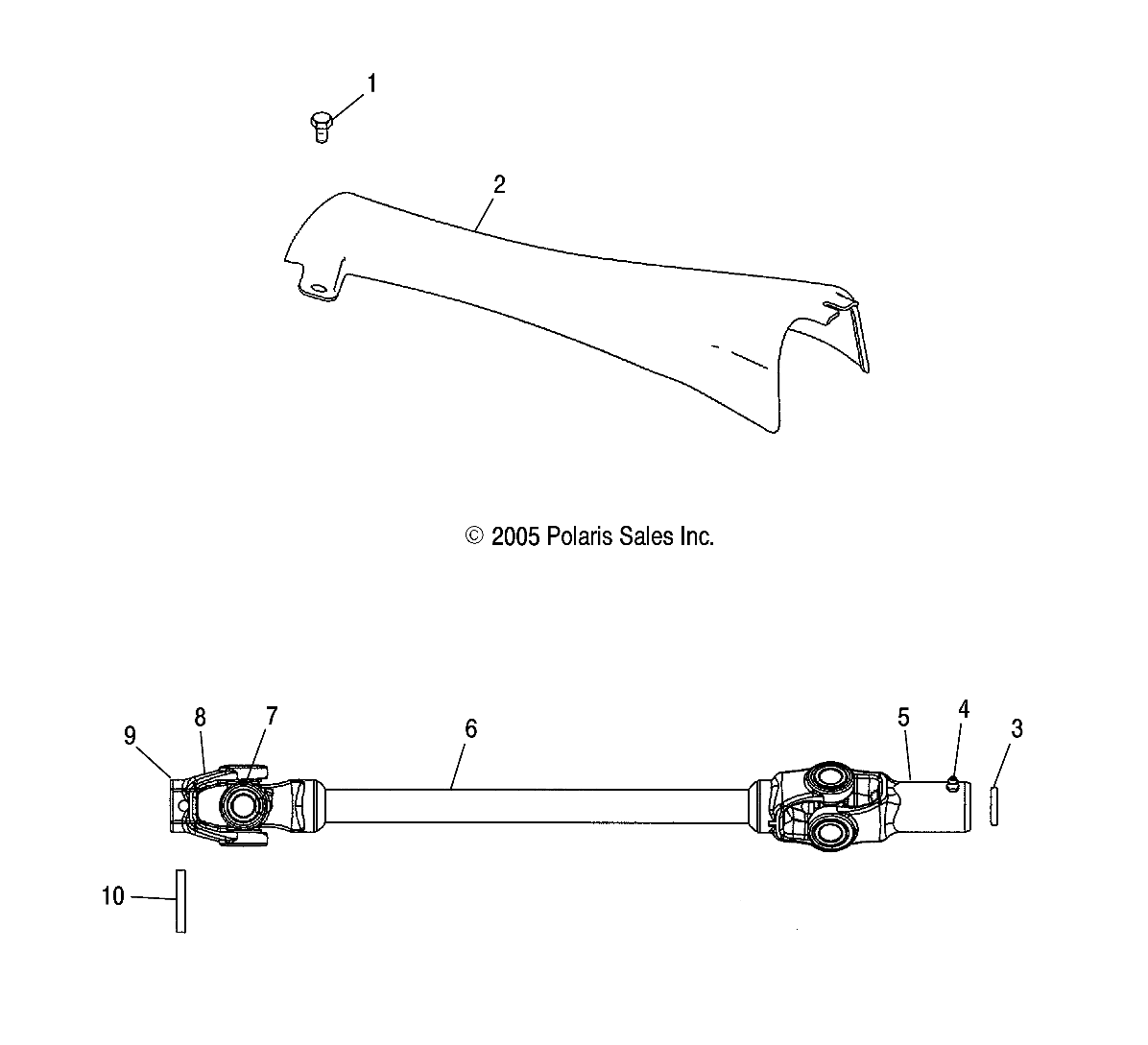 SHAFT, PROP - A07CL50AA (4999201649920164A13)