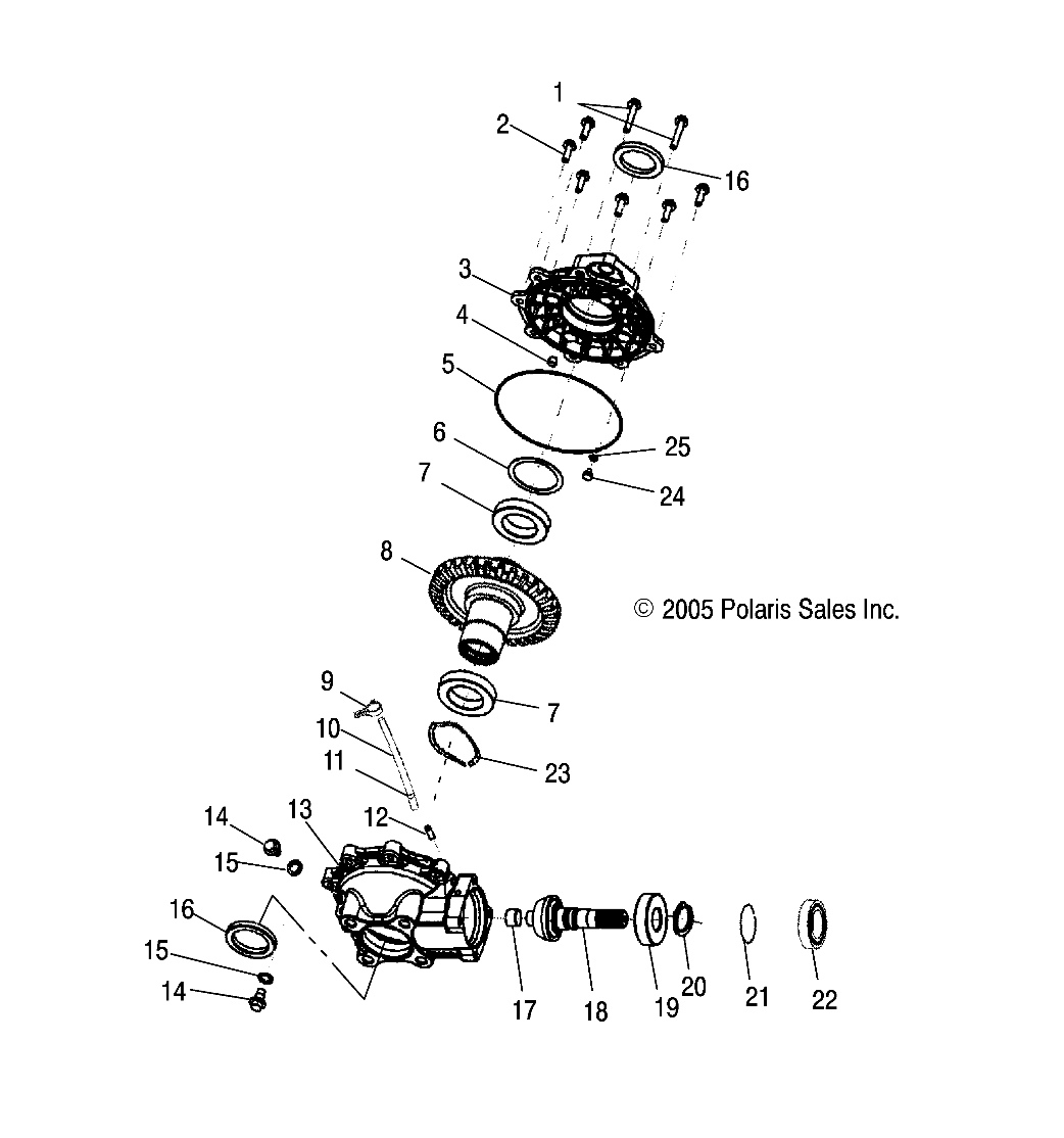 HOUSING, REAR - A04CD32AA/AB/AC/FB (4999201699920169C07)