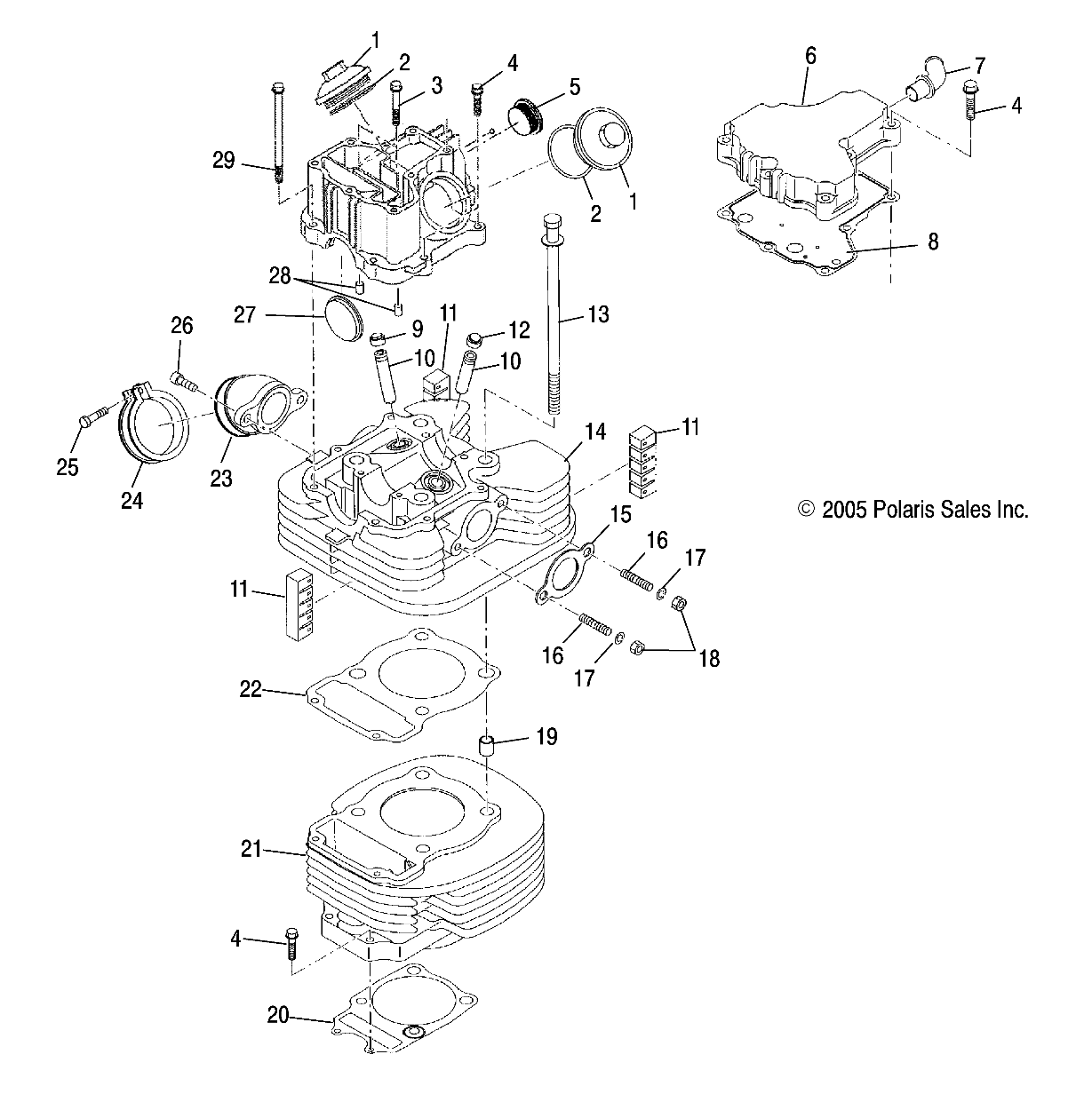 CYLINDER - A04CA32AA/AB/FA (4999201699920169D01)