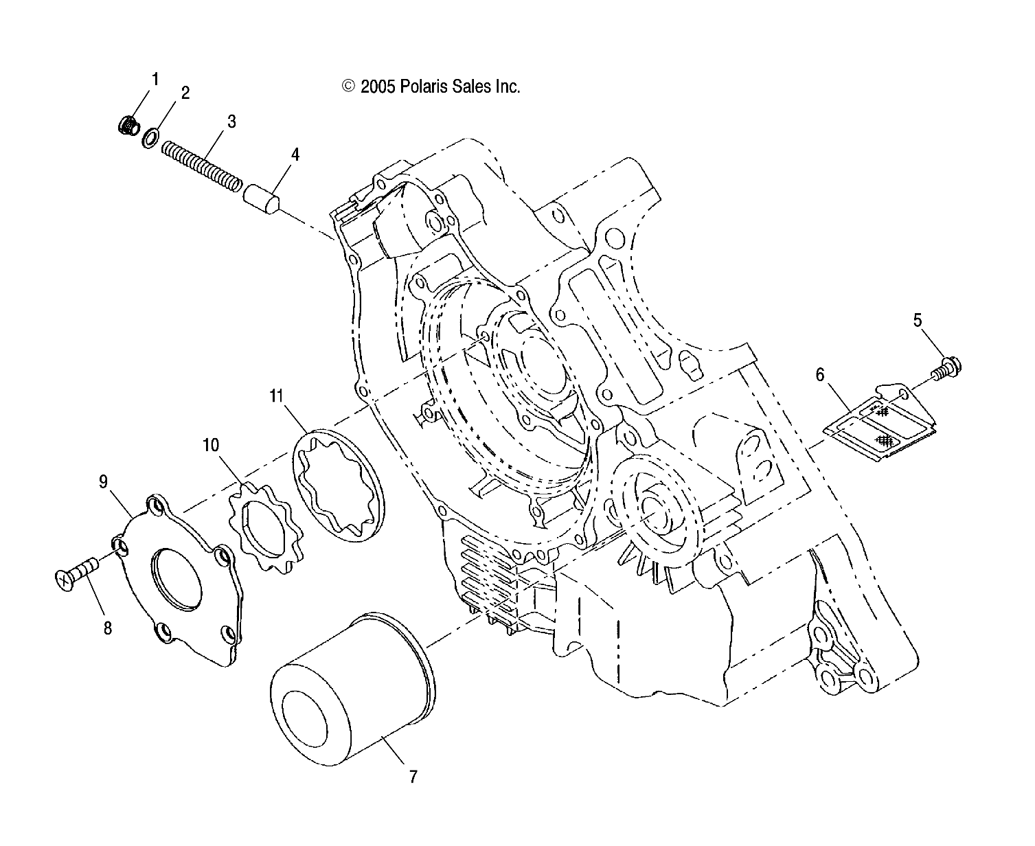 OIL PUMP and OIL FILTER - A04JD32AA (4999201699920169D05)