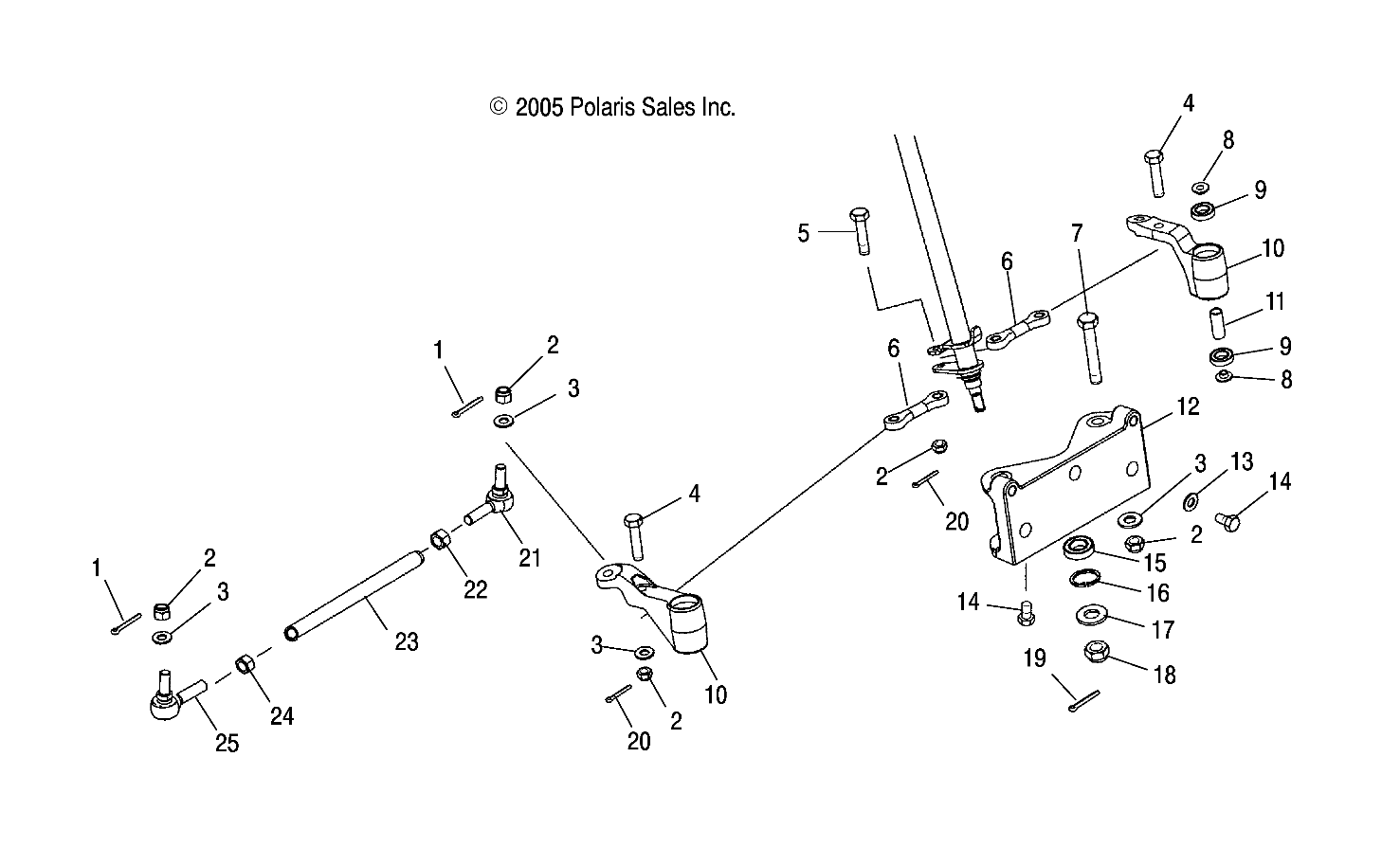 STEERING, LOWER - A04GJ50AA/AB/AC/AD (4999201849920184B02)