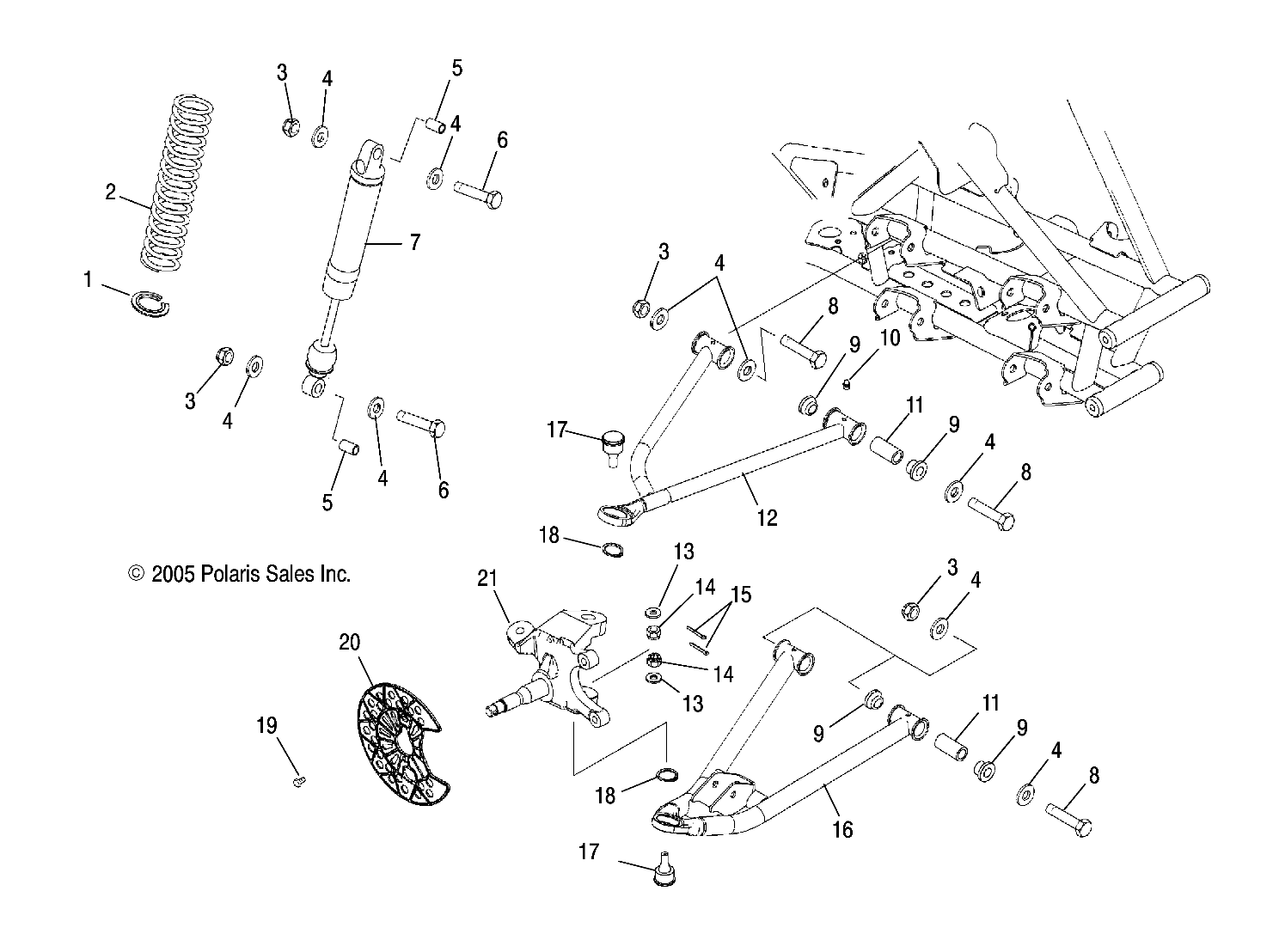 SUSPENSION, FRONT - A06GJ50AA/AB/AC (4999201849920184B03)