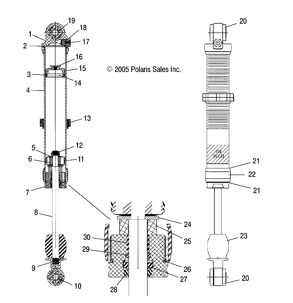 SHOCK, FRONT - A06GJ50AA (4999201849920184B14)