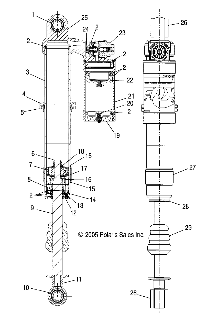 SHOCK, FRONT - A06GJ50AB/AC (4999201849920184C01)