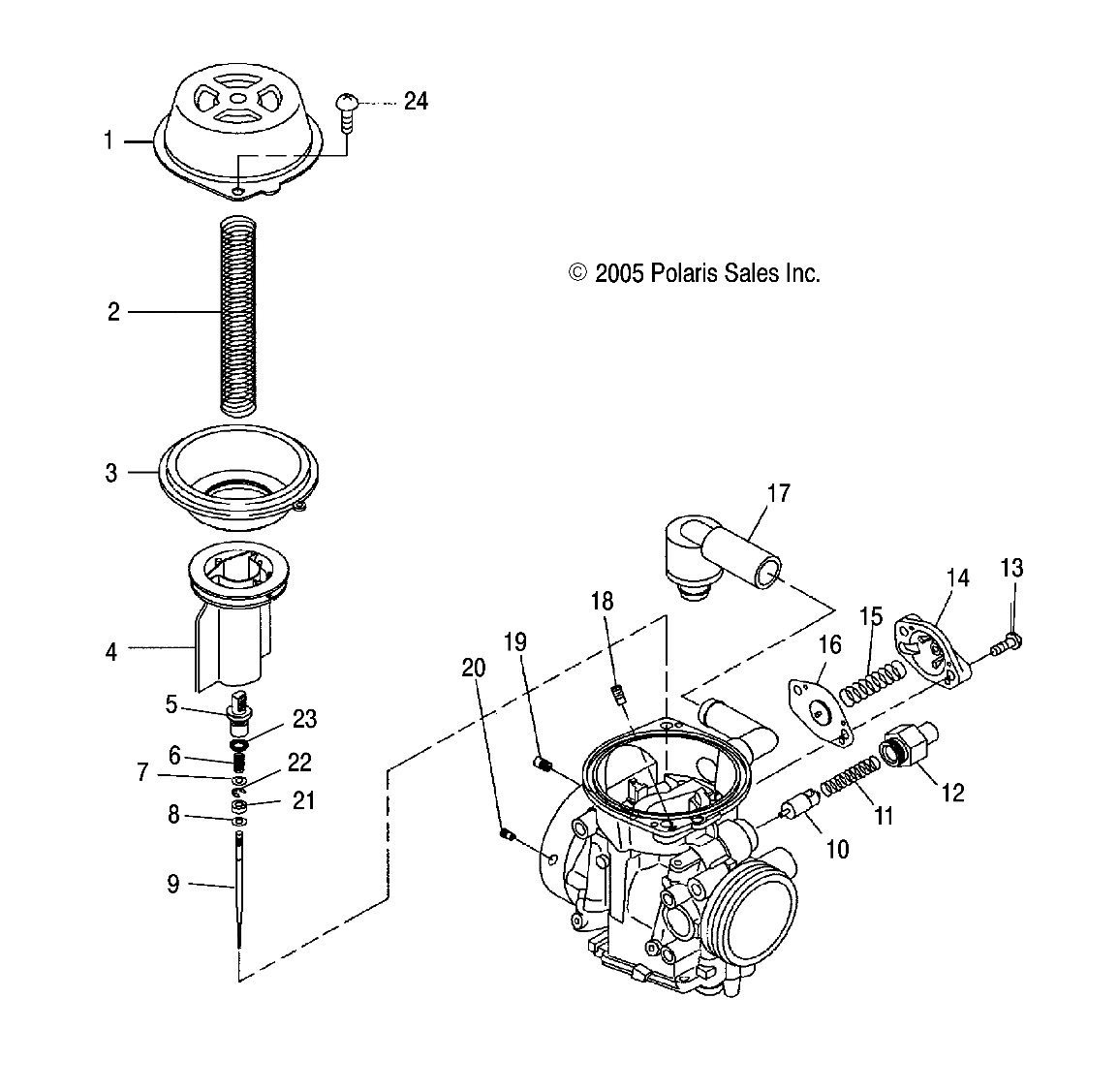 CARBURETOR, UPPER - A06GP50AA (4999201849920184C06)