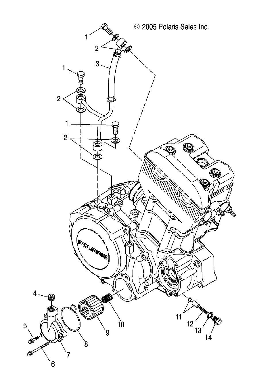 OIL FILTER - A06GP50AA (4999201849920184C10)