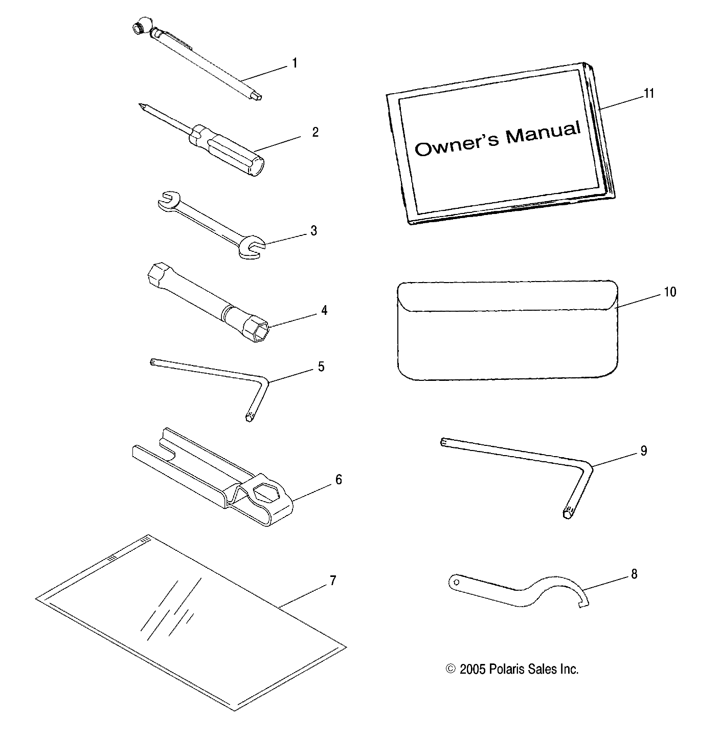 TOOL KIT - A07GJ50AA/AB/AC (4999201849920184D06)