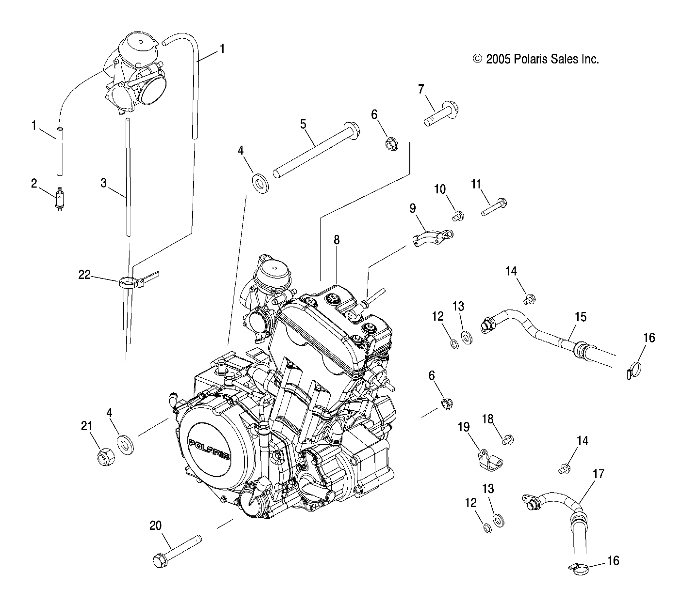 ENGINE MOUNTING - A06GP50AA (4999201899920189A13)