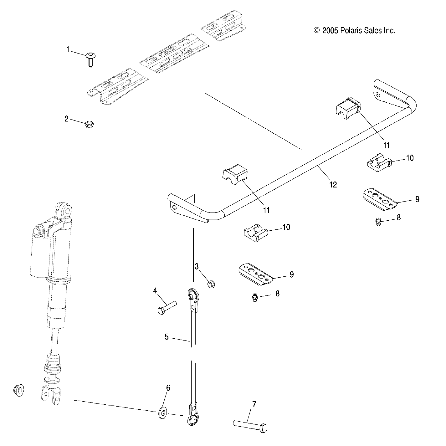 TORSION BAR - A06GP50AA (4999201899920189B09)