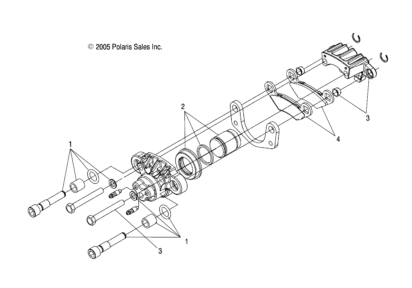 BRAKE CALIPERS, REAR - A07GP52AA/AB (4999201899920189B12)