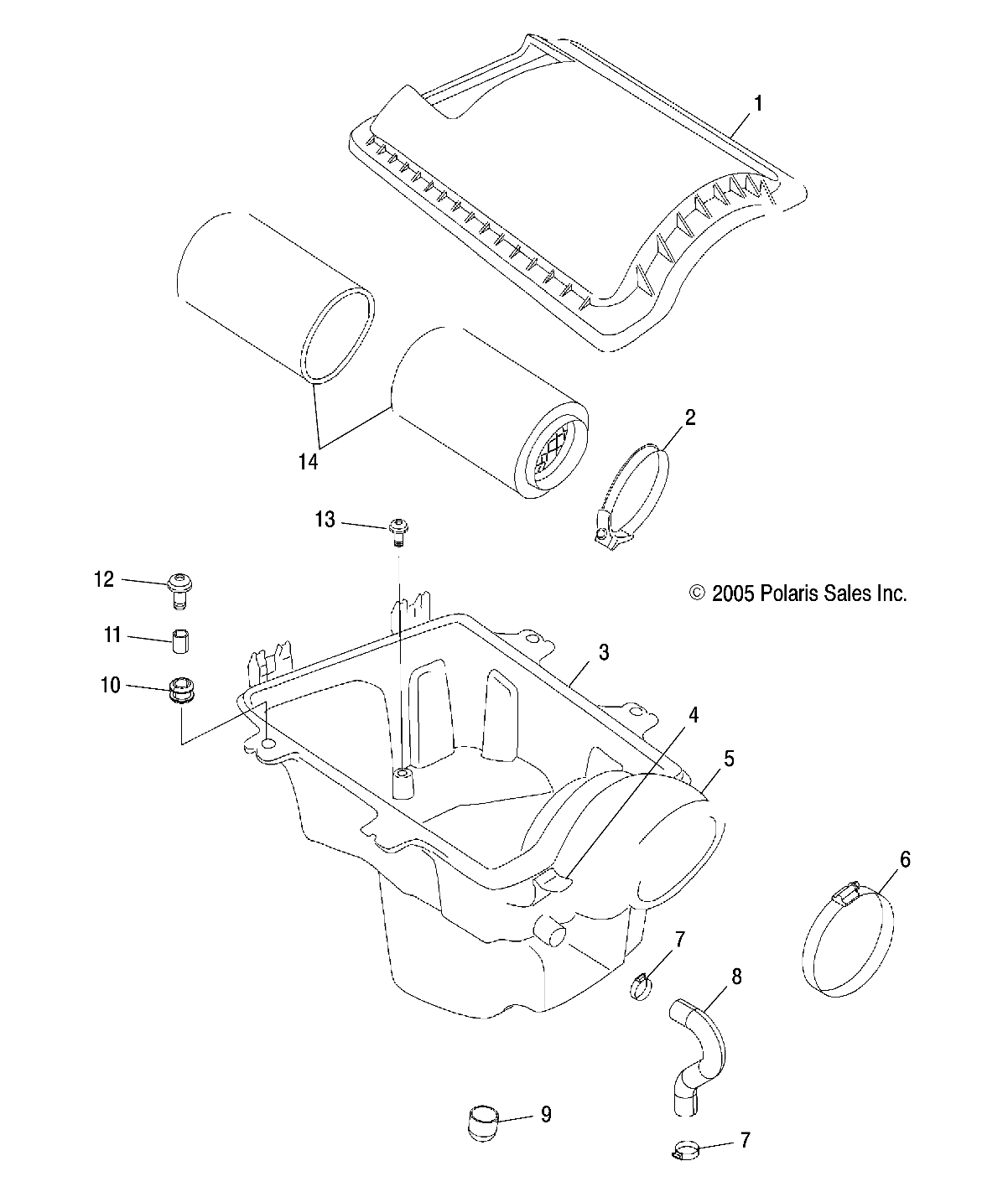 AIR INTAKE - A07GP50AA/AB (4999201899920189C02)