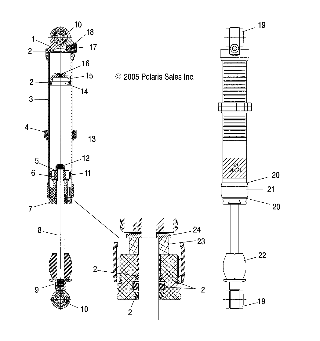 SHOCK, FRONT - A06GP50AA (4999201899920189C05)