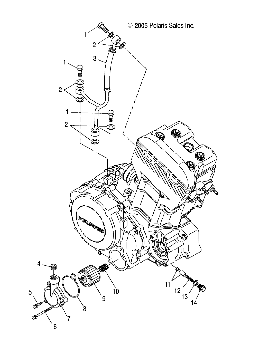 ENGINE, OIL FILTER - A07GP50AA/AB (4999201899920189C14)