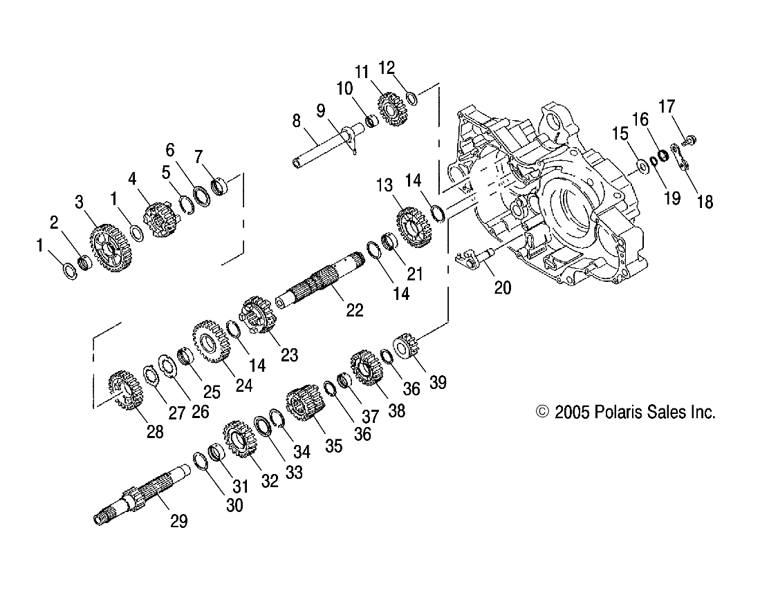 TRANSMISSION - A07GP50AA/AB (4999201899920189D06)