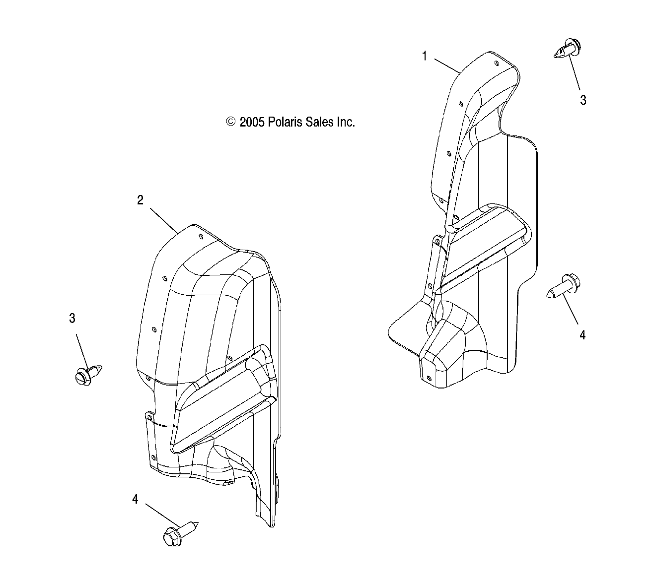 BODY, MUD GUARDS - A08LH27AW/AX/AZ (4999202079920207A09)