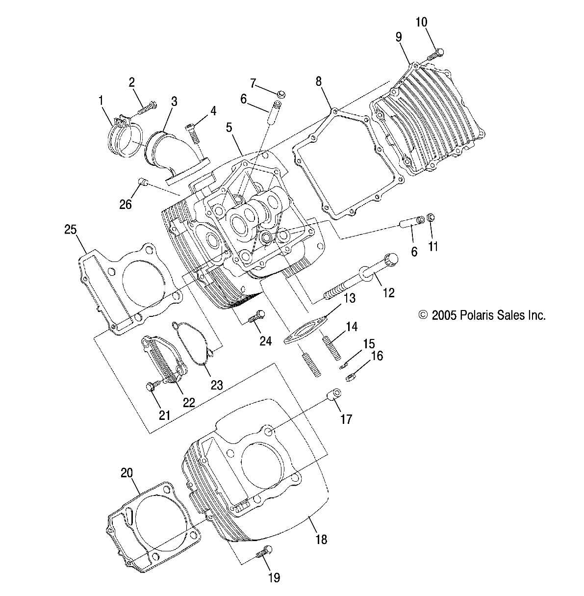 ENGINE, CYLINDER - A07LB27FA/LH27FB (4999202079920207D02)