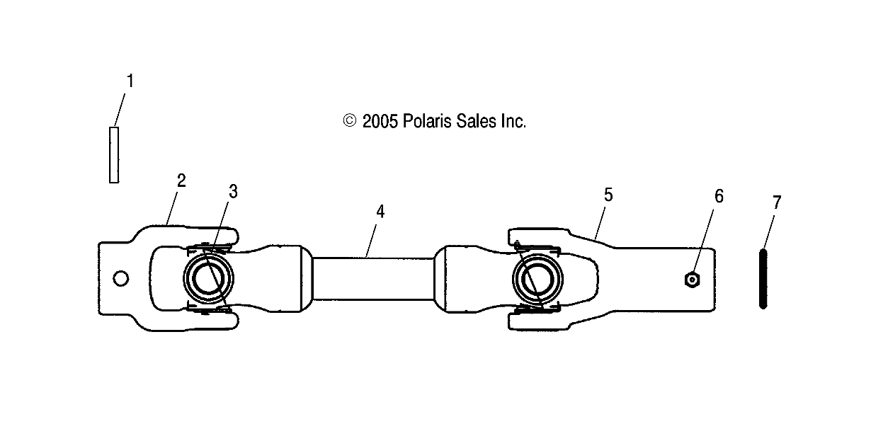 PROP SHAFT, REAR - R06RB63AA (4999202159920215B04)