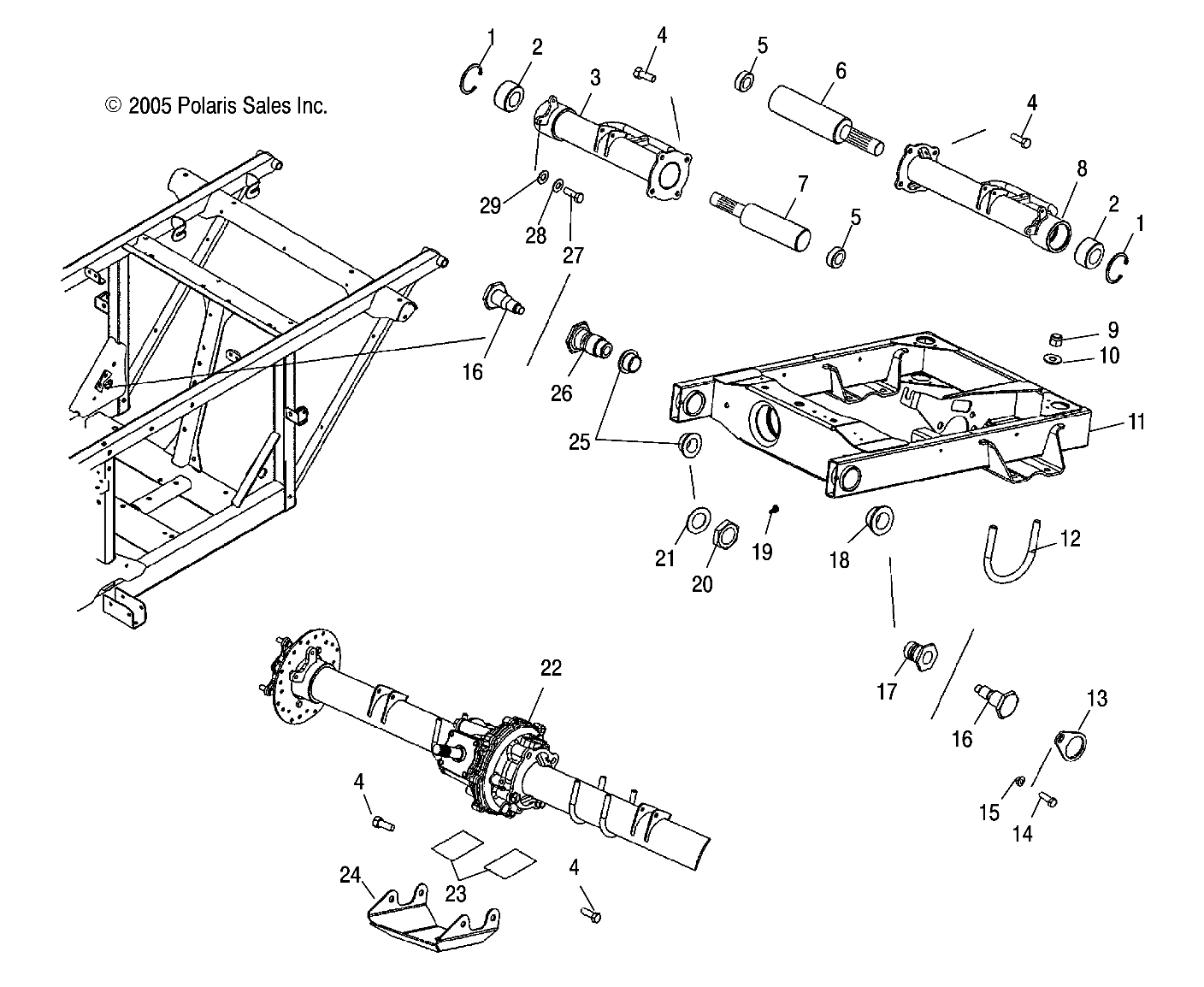 SWING ARM - R06RB63AA (4999202159920215C03)