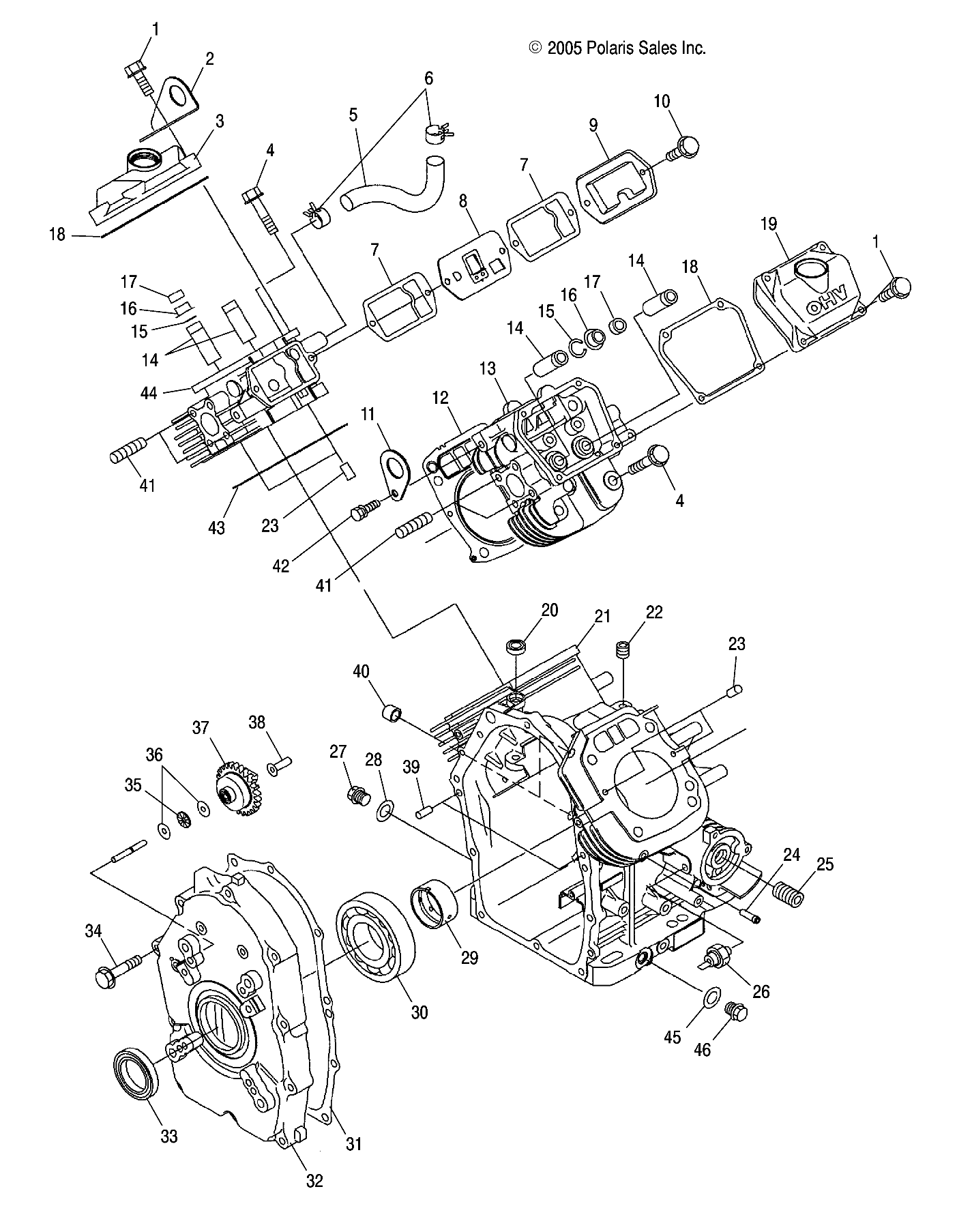 CRANKCASE - R06RB63AA (4999202159920215C13)