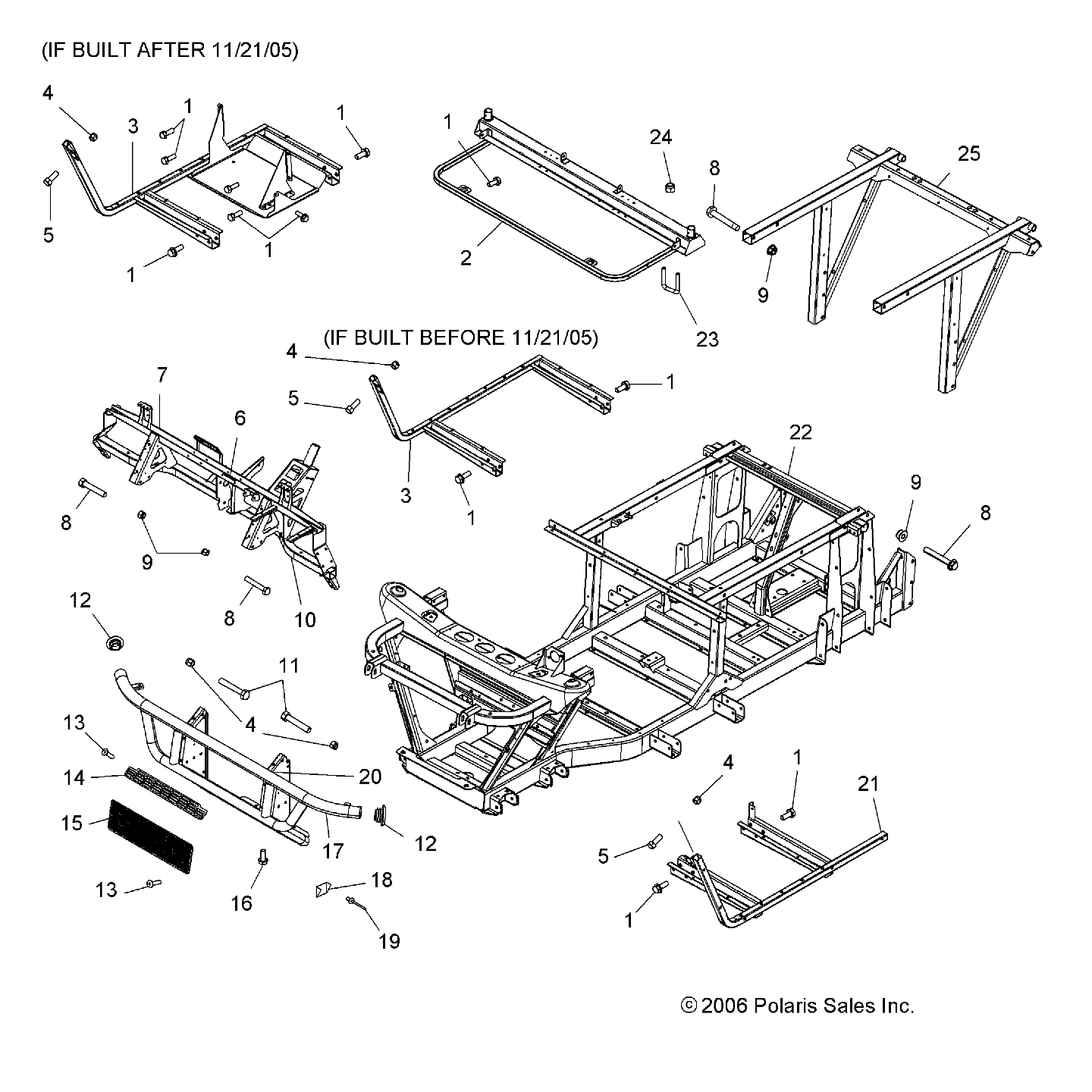 CHASSIS/BODY - R06RF68AA (4999202259920225A05)