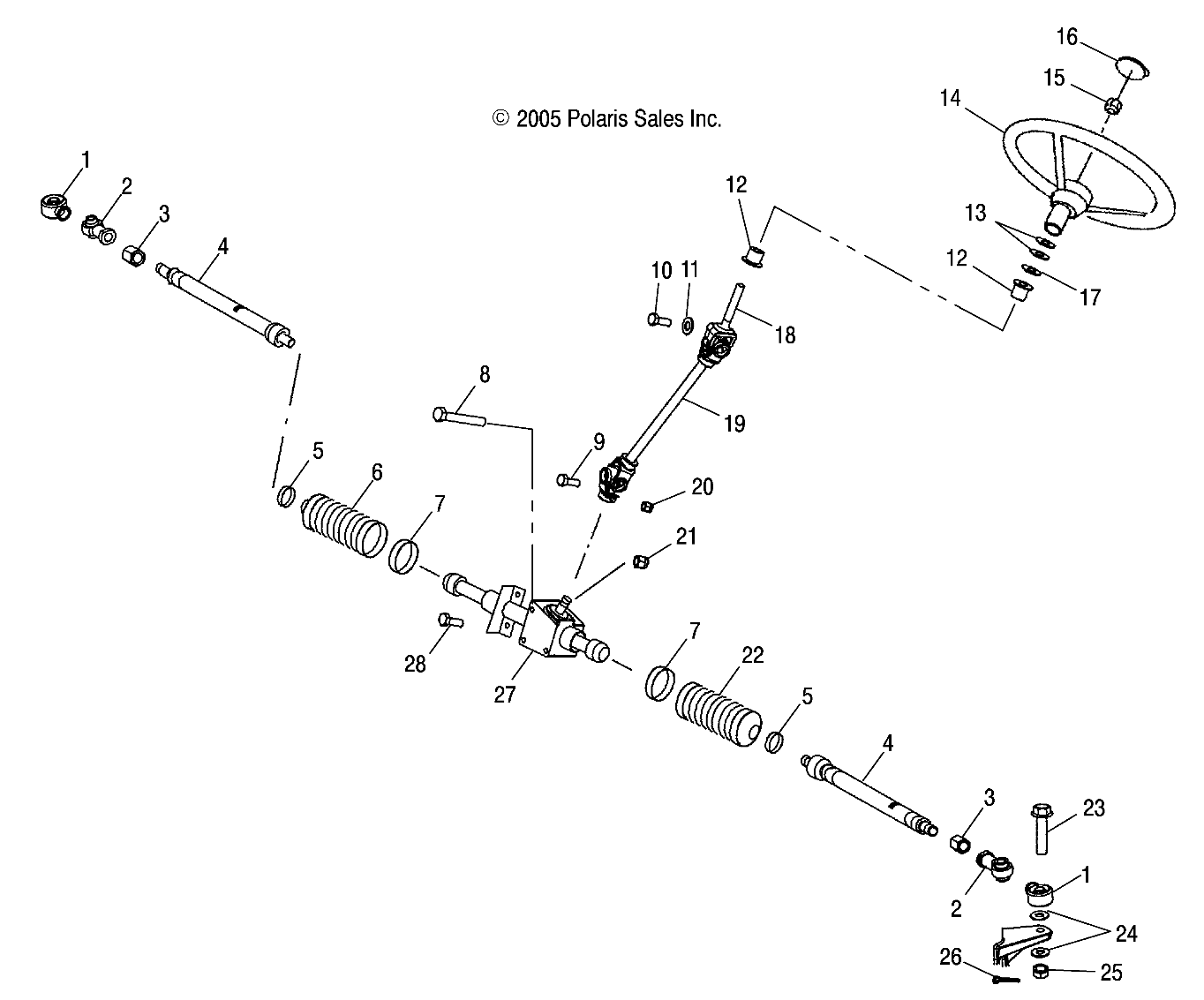 STEERING, STEERING ASM. - R08RF68AD/AF/AZ (4999202259920225B14)