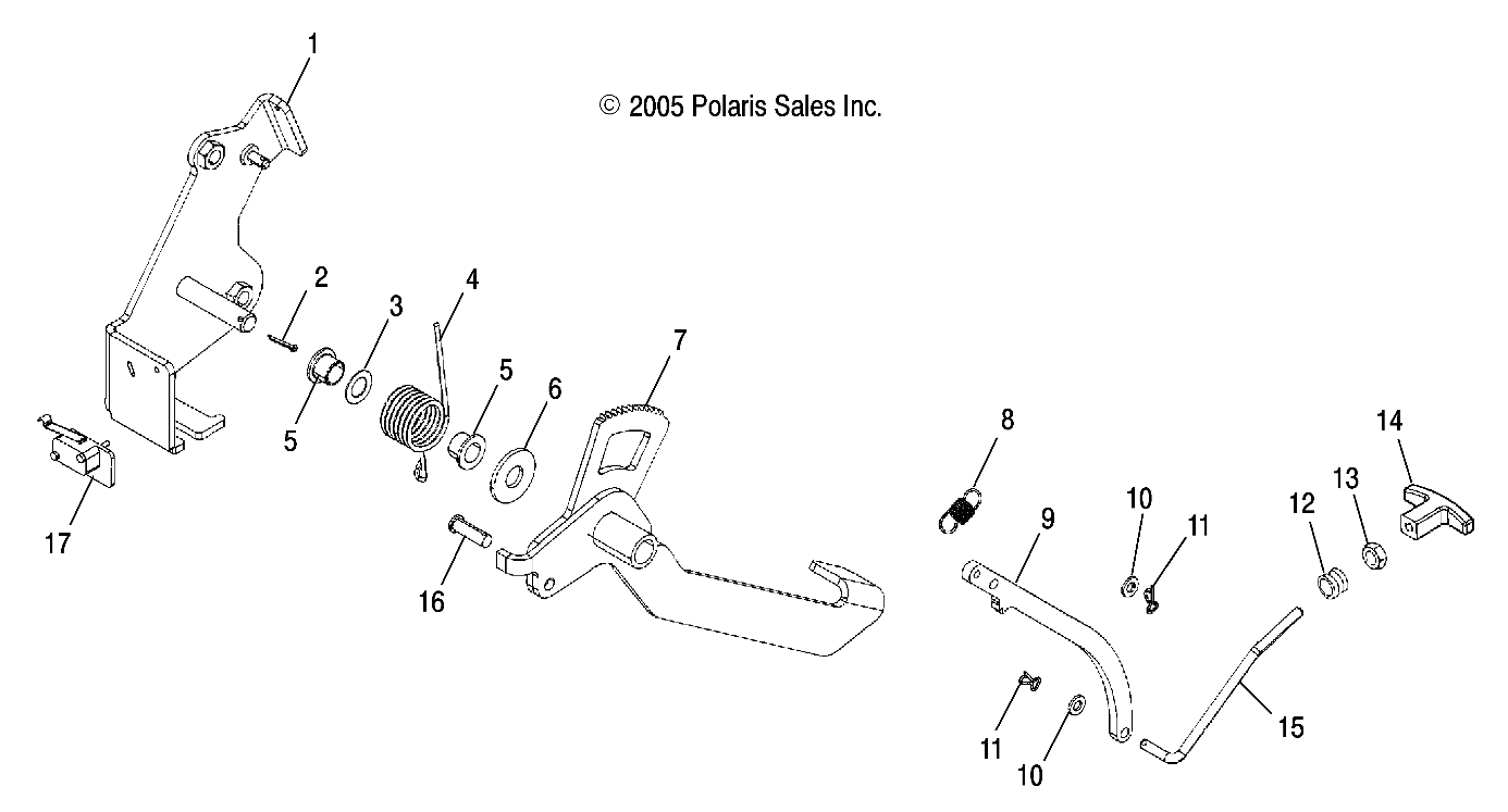 BRAKE, PARK, PEDAL - R07RF68AD/AF (4999202259920225C07)