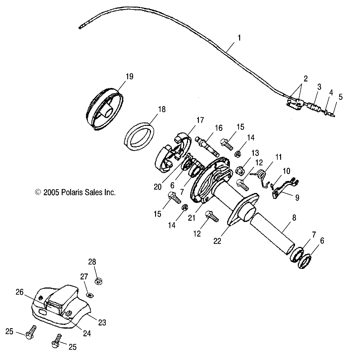 BRAKE, REAR - A06KA09CA/CB/CC/CD (4999202309920230B12)