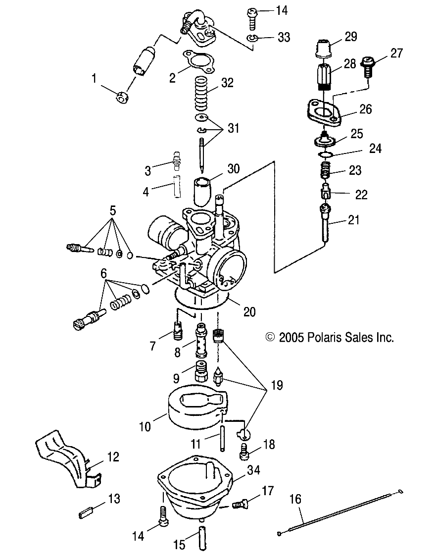 CARBURETOR - A04KA05CA (4999202359920235A08)